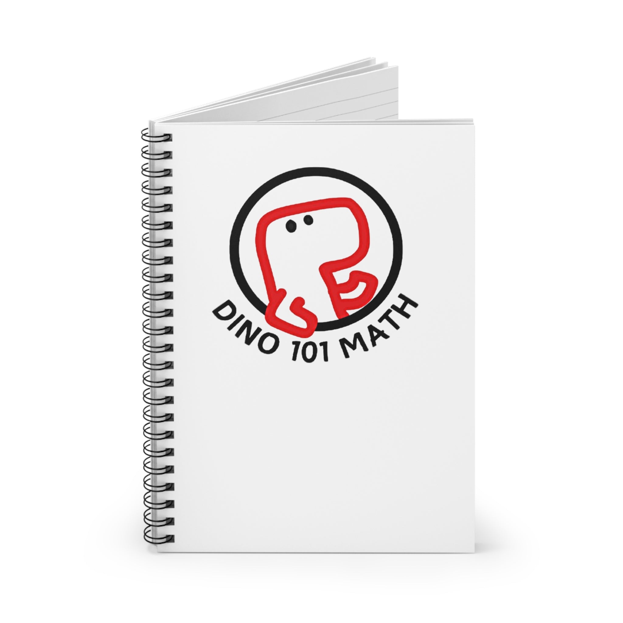 Dino 101 Math Spiral Notebook