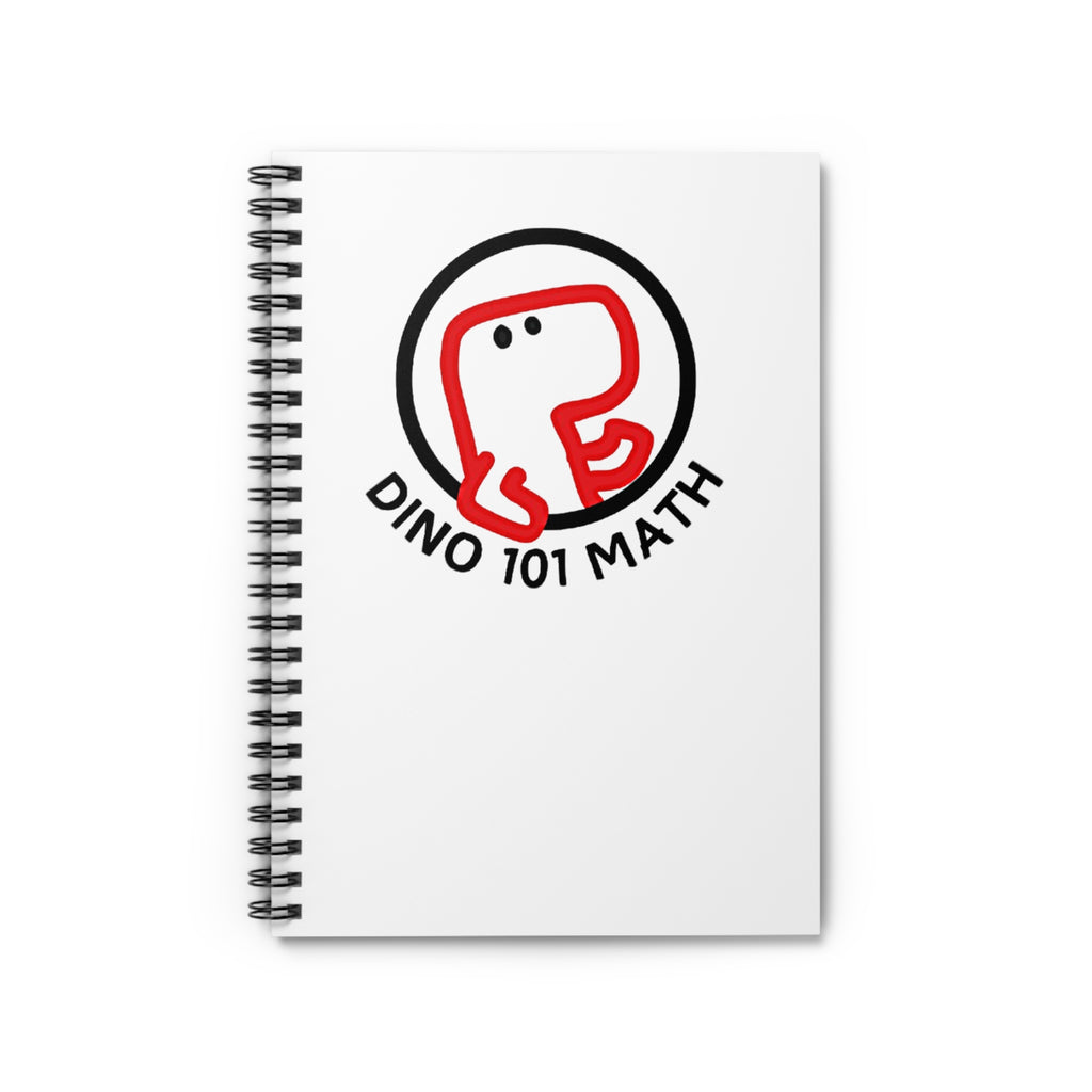 Dino 101 Math Spiral Notebook