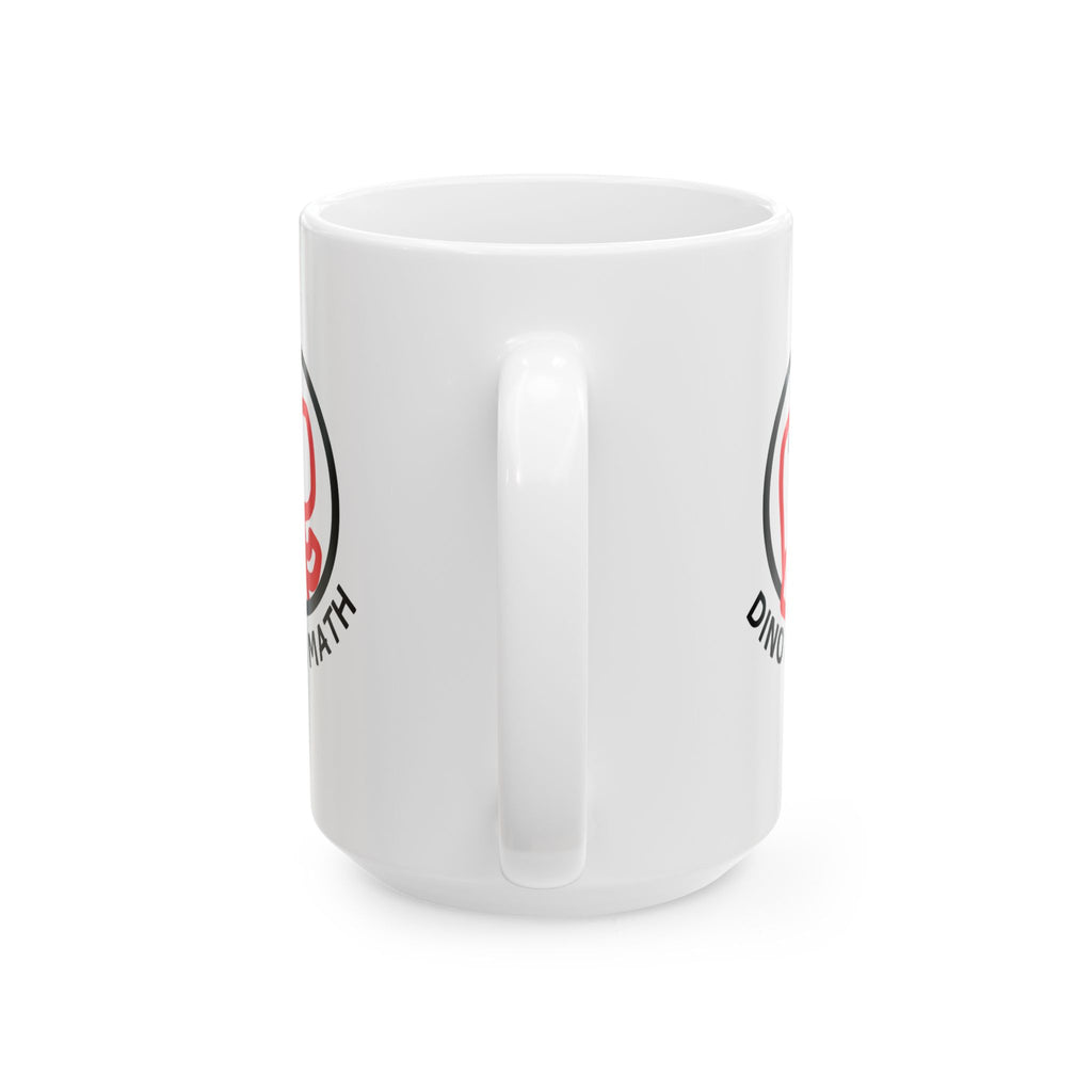Dino 101 MATH Ceramic Mug, (11oz, 15oz)