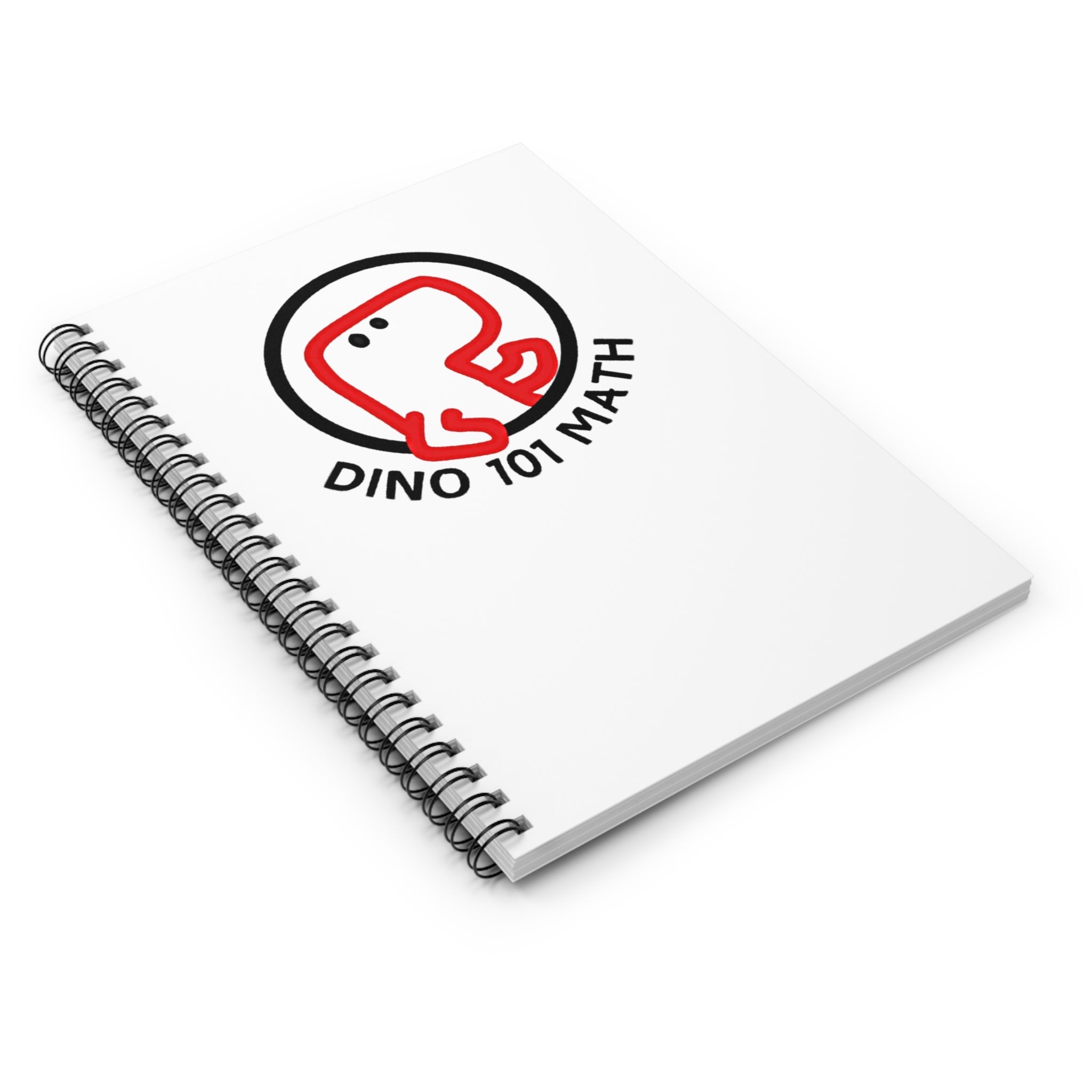 Dino 101 Math Spiral Notebook