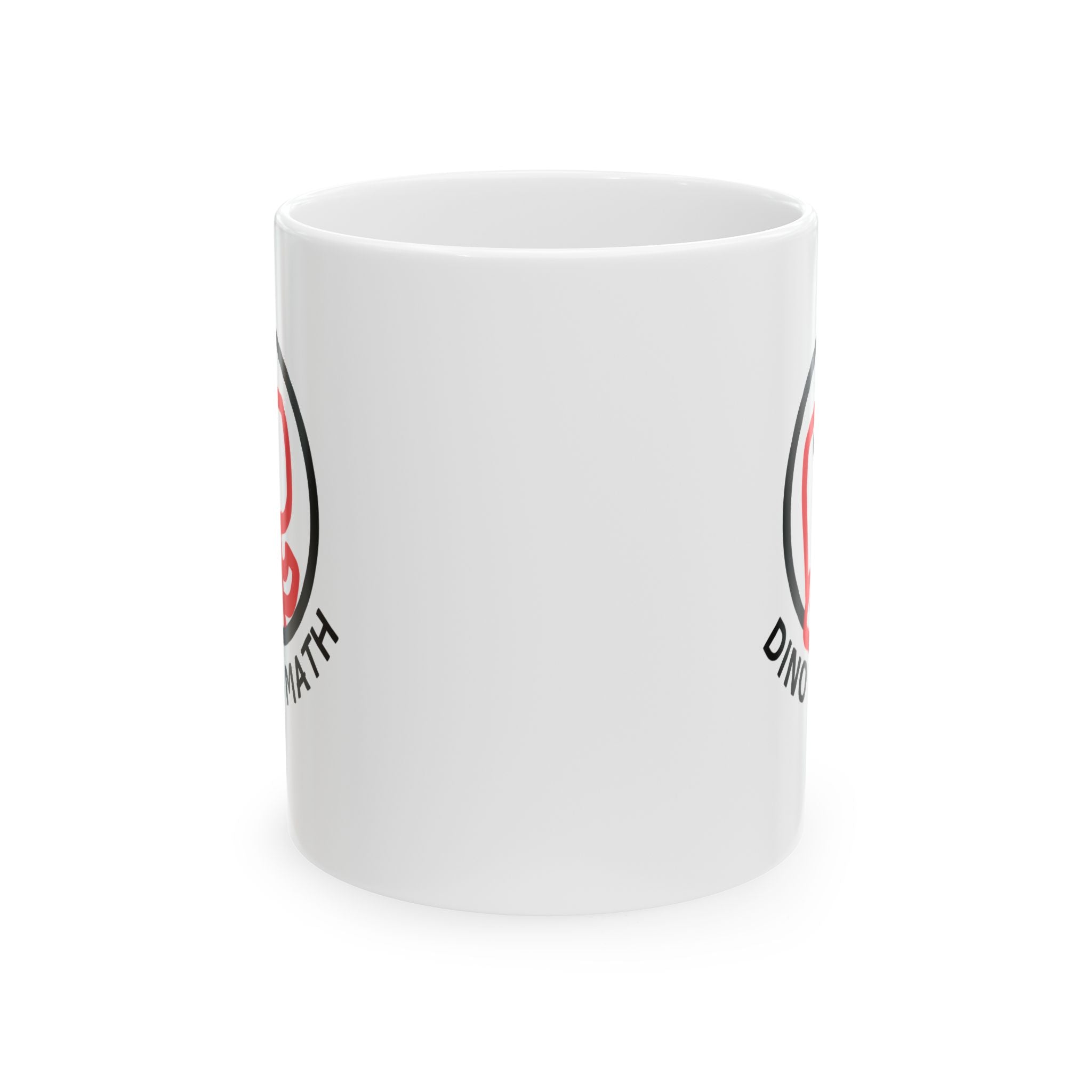 Dino 101 MATH Ceramic Mug, (11oz, 15oz)